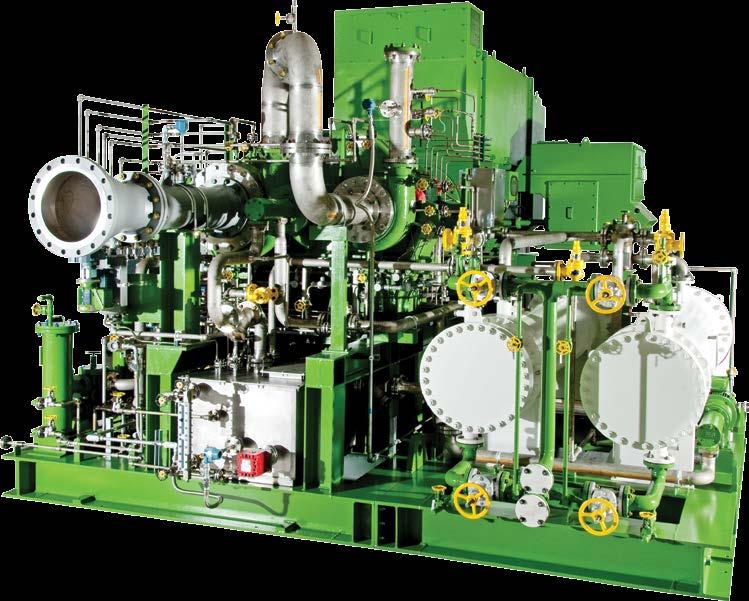 Our custom compressors are designed to meet the varying processes and parameters involved in natural gas liquefaction.