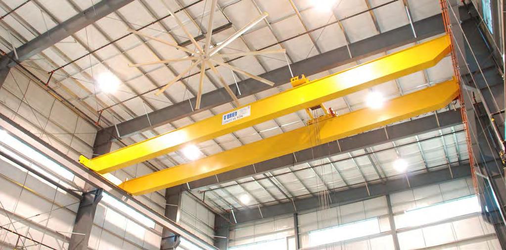 cranes or bridge cranes are the most effective lifting solution as you have the best coverage within your facility.