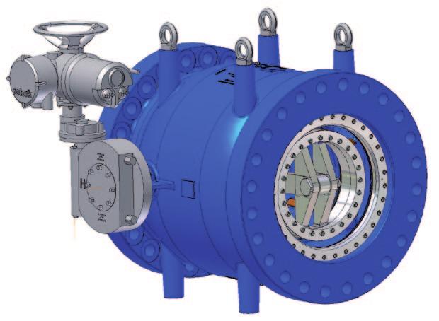 only shut-off functions in pipeline systems, plunger valves meet the special requirements of regulating operations.