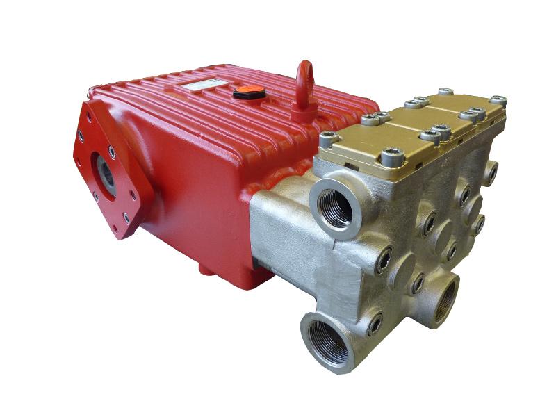 Model GP5128HS Hydraulic Drive Pump Triplex Ceramic Plunger Pump Operating