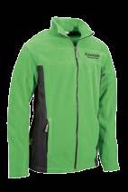 KAWASAKI RACING TEAM KRT JACKET GREEN KRT FLEECE GREEN KRT T-SHIRT BLACK KRT T-SHIRT GREEN Kawasaki Racing Team fans shrug off the rain in this shower-proof lime-green polyester jacket with inside