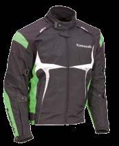 With the combined know-how of Kawasaki and Bering, this collaboration assures you of the highest performance motorcycling garment, regardless of