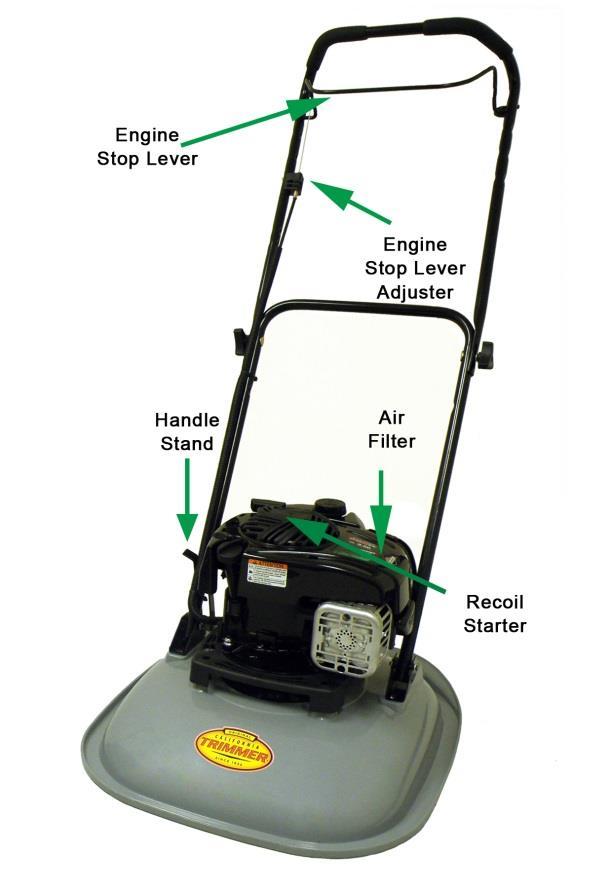 Mower so take the time to familiarize yourself with them and their function.