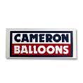 75 Cameron Balloons sticker - Oblong logo 0.