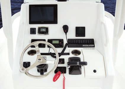 GARMIN PREMIUM FISH Available on the 28, 25, and 23, this package includes every feature of the Garmin Fish (above), plus an additional 12 GPSMAP 7612 display, GMR 24 xhd marine