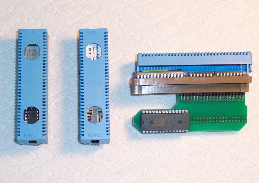 The adapter module is often used when the GM calibration package with the blue cover is not available. GM stopped making them about ten years ago.