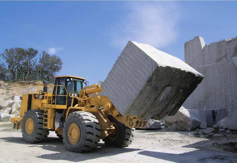Cat Block Handling Tools For wheel loaders Cat 98H/K/M, 986H and 988H/K Features Solutions Reliable Complete package Performance Cat Service Benefits Caterpillar block handling tools are the solution