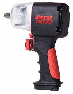 1000-TH / 1000-TH-2 1/2" IMPACT WRENCH Provides 1,000 ft-lb loosening torque "Super Clutch" twin hammer mechanism Durable composite housing Patented ergonomically designed handle Patented quiet tuned