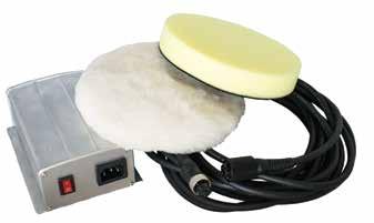 6700-DCE SERIES ELECTRIC PALM SANDER / POLISHER FLEXIBLE: The three push button speed settings of 10,000, 7,000 & 4,000 RPM, allows for sanding, compounding and polishing.