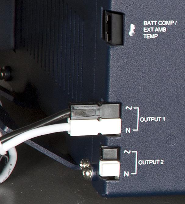 OUTPUT 2 is available when the optional XM3 Dual Output Control (Alpha DOC) is installed. 4.