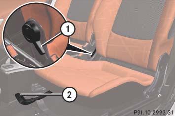 Seats Contact an authorized smart center if the seats have become damaged. The seat is an integral part of the vehicle's safety system in the same way as seat belts and air bags.