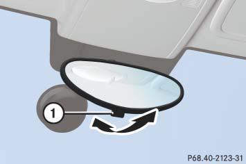 Mirrors > Make sure that the key in the starter switch is turned to position 1.