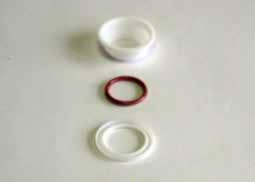 Seals, Metal Hoses Equipment for Inlet/Outlet Seals for Metal Hose Adapters Type Size Material Max. Temp. 12.355.22 spherical KS 19 PTFE 260 C 12.355.40 spherical KS 29 PTFE 260 C 17.982.