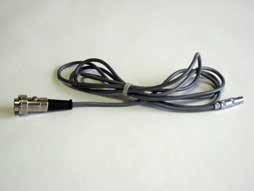 Probe Cables & Tubes Reaktorzubehör Reactors Accessories Probe Cables Probe Cable for Pt-100 Cable length 200 cm, other length by request Plug for Probe Type Poles 40.450.