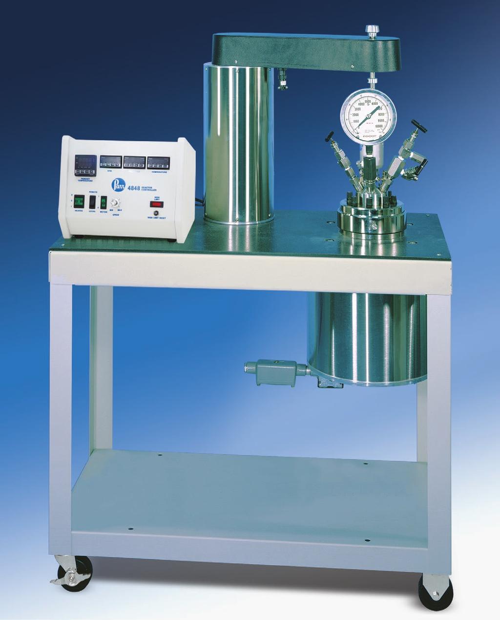 Series 4540 600-1200 ml High Pressure Reactor Systems INDEX TO OPTIONS OPTIONS PAGE Certification 9 Materials of Construction 10 Magnetic Drive 14 Gaskets & Seals 18 Stirrer Motor 104 Rupture Disc