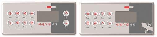 Gecko Controls Gecko Aeware / M Class Keypads Gecko Aeware Keypads W000055.00 BDLK2002OP IN.K200-20OP Spa Side Control And Overlay $110.00 Includes: IN.