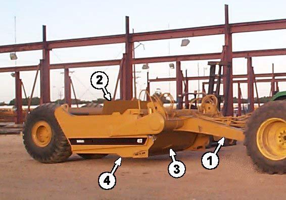 4 Product Information Section Specifications and Model Views Illustration 3 Illustration 1 (1) Draft Frame (2) Ejector (3) Apron (4) Bowl Noble