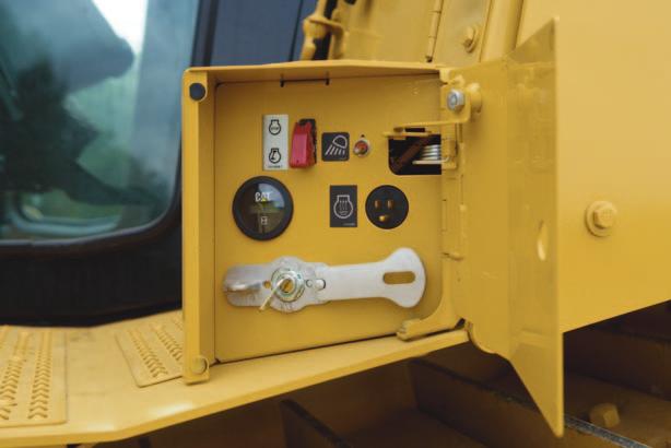 Serviceability and Customer Support When uptime counts Enclosures and Guarding Several key engine enclosure panels are hinged or feature tool-less removal for easy access during inspection or service