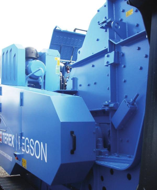 Terex Pegson equipment complies with CE requirements The plant and power pack are designed to operate between ambient temperatures