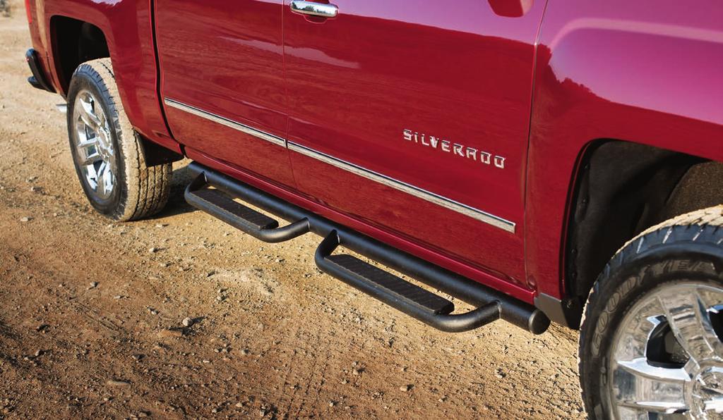 Z71 OFF-ROAD TECHNOLOGY. Off-road jounce bumpers, Rancho monotube shocks, an underbody transfer case shield and all-terrain tires make paved roads obsolete.