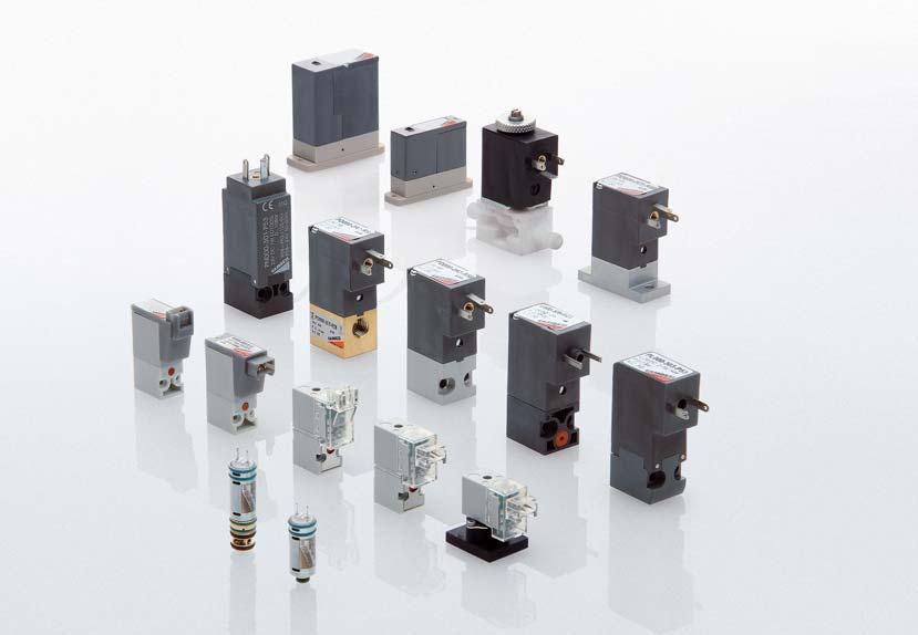 Miniaturisation Range of solenoid valves Miniaturised and personalised solenoid valves to satisfy the needs of our clients the reduced dimensions allow the valves to be easily integrated into more