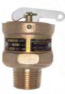 Low Pressure Steam Heating Boiler Safety Valves 13 series ASME Section IV bronze safety valves protect small to medium low pressure steam heating boilers.