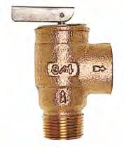 Pressure Only Hot Water Relief Valves 17-400 series 17-400 series pressure only relief valves are engineered to protect against excessive pressure buildup due to thermal expansion in hot water supply