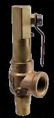 Multi-Purpose Safety Relief Valves 500 Series Versatile safety relief valve available in bronze, carbon steel or all stainless steel construction, suitable for a wide range of steam, air, gas and