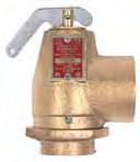 Hot Water Boiler Safety Relief Valves 10 Series Brass/bronze safety relief valves protect ASME Section IV hot water heating boilers and hydronic heating systems.