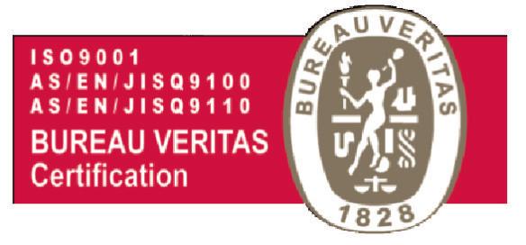 216/2008, No. 1702/2003 Part 21A.23(b)2 Bureau Veritas (France) Certificate No.