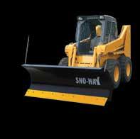 struck (standard)» Patented Ground Hugger blade design» Plow uses» existing auxiliary skid skid steer steer and hydraulics tractor attach-