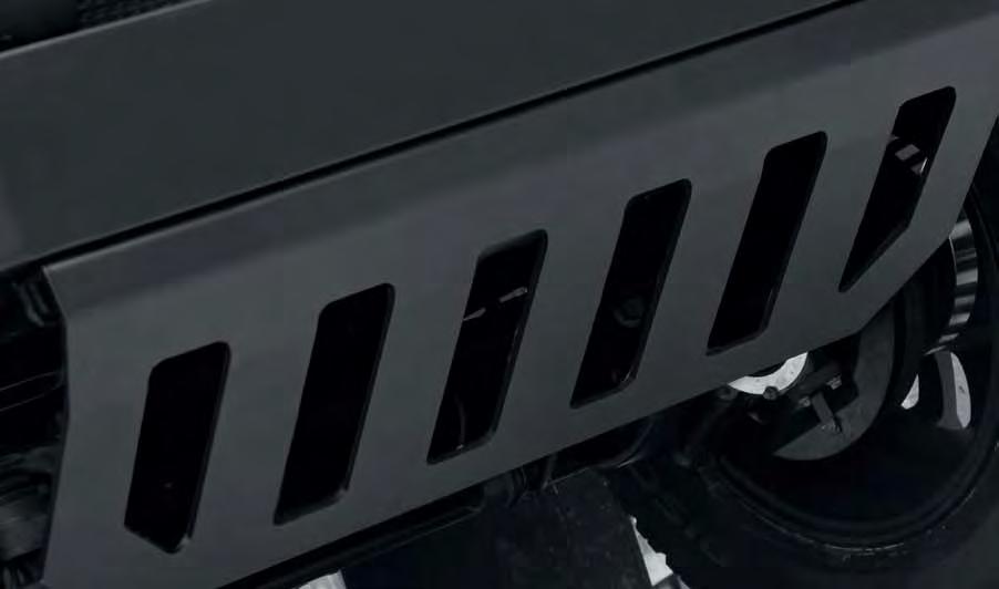 Headlight Surrounds Inspired by metropolitan style, the X-Lander grille provides a contemporary update to the classic Defender aesthetic.