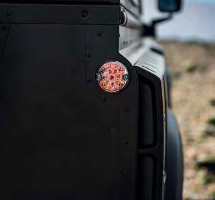 the Defender a lower profile look. Available for right hand drive and left hand drive models.