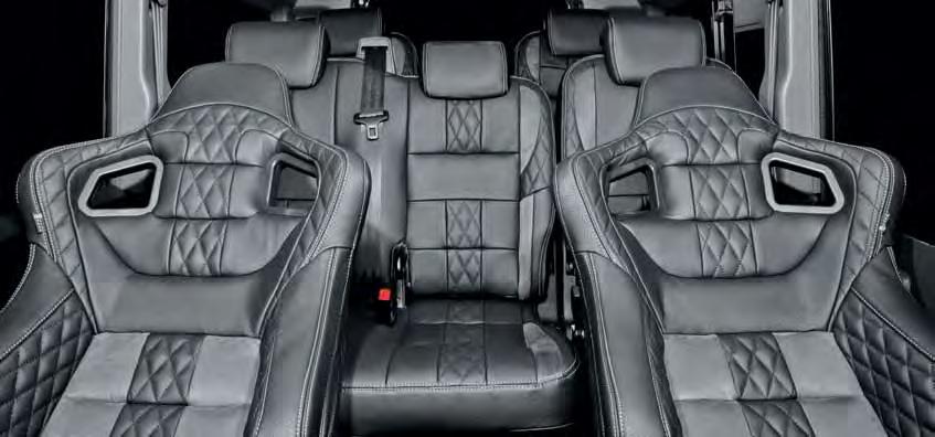Leather Interior Seats are supplied with model-specific slide and tilt sub-frames for fitting purposes.