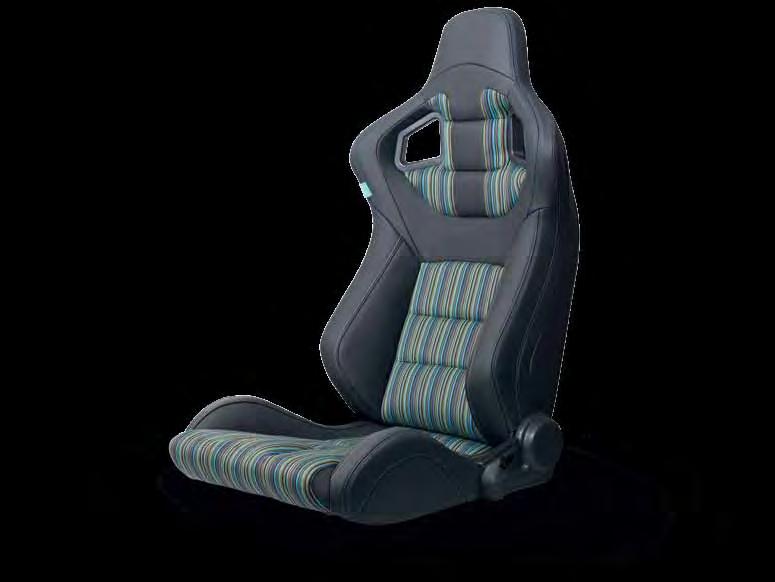 GTB Sports Seats Black Leather with