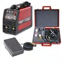 engine-driven welder to supply the power. Easy setup.