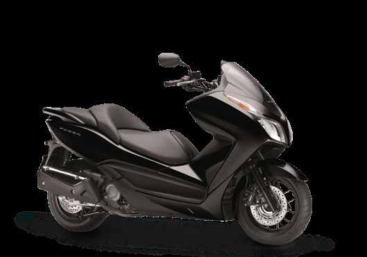 With a chassis designed to provide the usability and comfort of a sit-in scooter with some of the excitement and fun that a motorcycle delivers, the NSS300 Forza will be enjoyed by anyone from a
