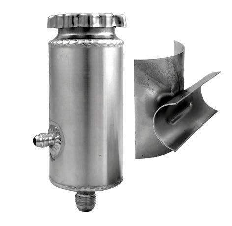 A mounting bracket for 1/4 round tub is included Finish Polished Polished Polished Polished OVERFLOW TANK
