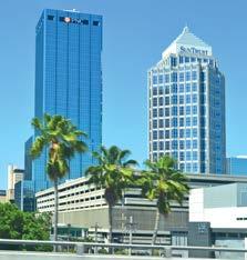 Port of Tampa, I-4, I-75 and I-275. As the fastest growing major city in the state, Tampa boasts a stable workforce and rapid job creation in high-tech industries.