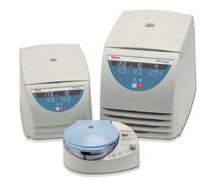 Sorvall Legend Micro 17 and Legend Micro 21 Microcentrifuge Specifications Legend Micro 17/17R Legend Micro 21/21R 24 x 2 ml (with 24 x 1.5/2.0 ml rotor) 13.300 rpm 14.800 rpm 17.000 x g 14.