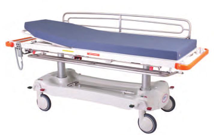 Contour Deluxe Full length stainless steel dropsides Fold away for zero transfer gap Gas assisted for total ease of use Safety