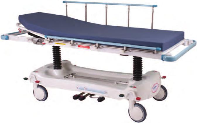 Contour Classic Highly customisable for best patient care Multi-riser dropside options Height, width and length variations Lowest trolley height Specifications Length Length (Short) Width (Standard)