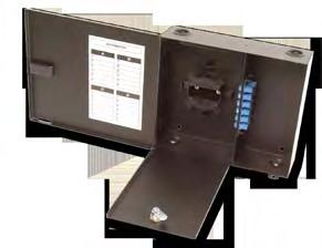 Standard Single Outer Door Fiber Distribution Units FWM-1X Panels Fiber Coating 32 045-164-10 /