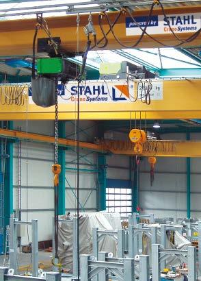 14 15 Wire rope and chain hoist Well trained specialist staff is the foundation for a high standard of safety in day-to-day work and a prerequisite for the operational availability of your crane