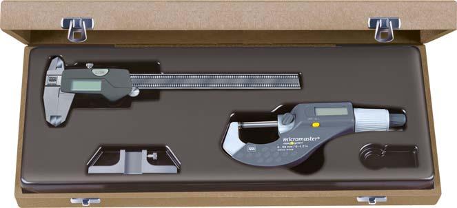 T OOL S ETS Caliper DIN 862 Stainless steel, hardened. Technical data on page B-4 Depth foot Stainless steel, hardened.