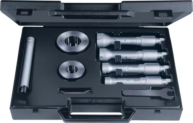I NTERNAL M ICROMETERS ETALON INTALOMETER 531 Metric Tool Sets For technical data, see page D-15. For setting rings, report to page D-17.