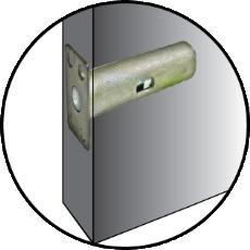 LBR 9860V & LBRF9860 Series GRADE 1 Vertical Rod Exit Device Less Bottom Rod Specifications For Doors... Top Chassis... Cover... Mounting... 1 ¾ thick standard optional 2 ¼ thick.