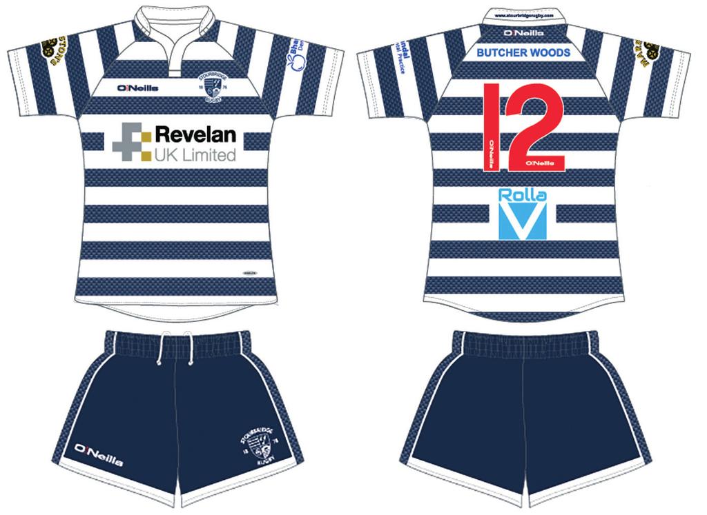 PLAYERS' KIT SPONSORSHIP Sponsorship panels are available on the playing shirts and shorts for Stourbridge RFC teams: Team Chest Panel Sleeves Back Shorts 1st XV (1 Season) 5000 1500 each panel 1500