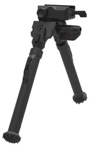CONTROL ACCESSORIES BIPOD KAC PRECISION BIPOD P/N: 31693 Highly adjustable bipod with swivel and track capability. Legs can be independently deployed to 6 positions: 0, 45, 67.