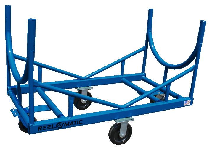 Conduit Cart Mobile Conduit Cart Conduit Cart for moving conduit through aisles with ease, either by bundles or in